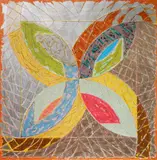 Frank Stella, - ''Polar Coordinates III''-