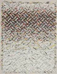 Norm Stewart, - ''Serac''-, serigraph in colors, 1982