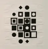 - ''G-FF''- by Victor Vasarely, serigraph with embossing, 1968, sold Mar 2020