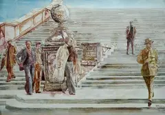 Robert Carroll, Scalinata