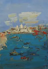 Laguna by Sergio Scatizzi, offered May 2017
