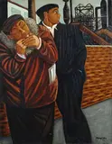 Giuseppe Migneco, Operai in fabbrica