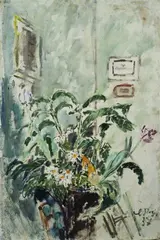 Filippo de Pisis, Vaso di fiori, 1937