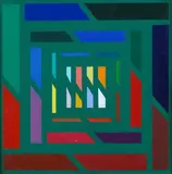 X Y by Piero Dorazio, 1996, offered May 2017