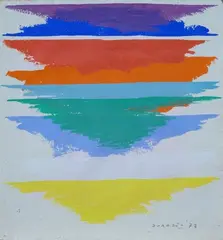 Forme by Piero Dorazio, 1973, offered May 2017