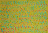 Gialloverdearancio by Carla Accardi, 1966, offered May 2017