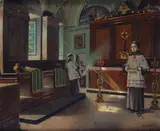 Antonio Mario Aspettati, In sagrestia