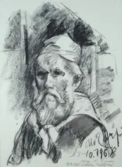 Aldo Carpi, Ritratto, 1968