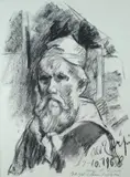 Aldo Carpi, Ritratto, 1968