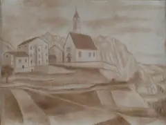 Ubaldo Oppi, Paesaggio