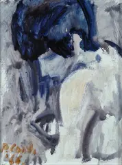 Profilo di donna by Primo Conti, 1966, offered Apr 2017