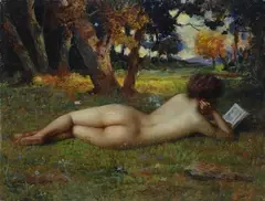 Nudo disteso by Guglielmo Zocchi, offered Apr 2017