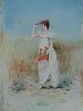 Pietro Gabrini, Signora nei campi