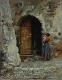 Antonio Salvetti, Madre e figlio, 1887