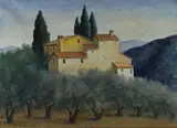 Nino Tirinnanzi, Case e cipressi
