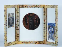 Animo et vera by Bruno Ceccobelli, 1990, offered Apr 2017