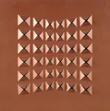 Gianluca Piaccione, Red metal, 2010, Sul verso: firma
