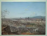 Luigi Garibbo, Veduta di Firenze, 1860