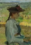 Arturo Faldi, Ritratto di fanciulla