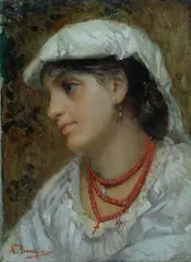 Augusto Bompiani, Ritratto di popolana