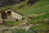 Lorenzo Delleani, Casolare in montagna
