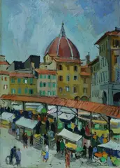 Mercato centrale by Rodolfo Marma, 1965, offered Apr 2017