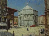 Giulio Salti, Il Battistero