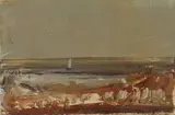 Versilia by Pietro Annigoni, 1973, autentica dell'autore on foto., offered Apr 2017