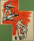 Renato Guttuso, Crimini di guerra