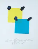 Collage by Aldo Mondino, offered Apr 2017