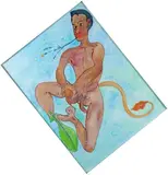 Luigi Ontani, Moro amaro d'amore, 1998