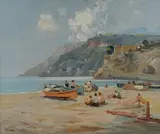 Luca Albino, Pescatori sulla spiaggia