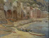 Carl Budtz-Møller, Capri, 1951