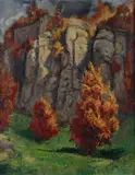 Baccio Maria Bacci, Paesaggio