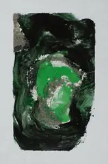 Senza titolo by Mario Schifano, 1997, enamel and oggetti on canvas, offered Feb 2017