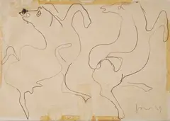 Due Cavalli by Lucio Fontana, 1949, offered Feb 2017