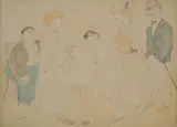 Jules Pascin, Conversation