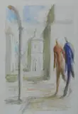 Lorenzo Bonechi, Paesaggio e figure