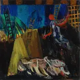 Bruno Cassinari, Annunciazione, 1963