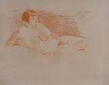 Otto Dix, Donna distesa sul divano
