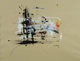 Georges Mathieu, Senza titolo, 1959