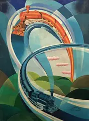 Giulio D'Anna, Treni in volo