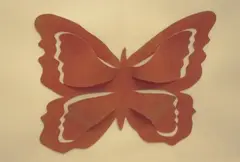 Farfalla by Mario Ceroli, 1970, offered Dec 2016