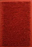 Bernard Aubertin, Tableau clous, 1968, nails, wood, paint