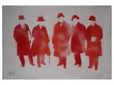 Futuristi by Mario Schifano, Fiirma in basso a destra. Opera in fase di archiviazione., offered Dec 2016