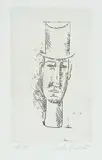 Carlo Carrà, Uomo con cilindro