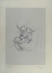 Maternità by Primo Conti, 1967, offered Nov 2016