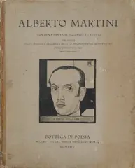 Alberto Martini, Trentuna fantasie bizzarre e crudeli precedute dalla diabolica immagine di Niccolò Paganini e dall'autoritratto dell'uomo pallido, 1924, Trentasei disegni riprodotti in fotolitografia come nell'indice +