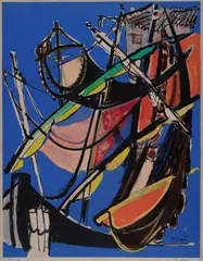Composizione by Édouard Pignon, 1955, offered Nov 2016