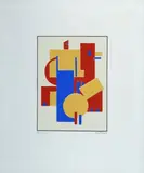 Bortnyik Alexander Sándor, Astratti, 1972, Dodici serigrafie firmate e numerate.